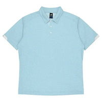 Aussie Pacific Morris Men's Polo Shirt 1317  Aussie Pacific LIGHT BLUE/WHITE S 