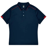 Aussie Pacific Currumbin Men's Polo Shirt 1320  Aussie Pacific NAVY/RED S 