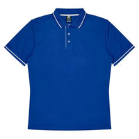 Aussie Pacific Cottesloe Men's Polo Shirt 1319  Aussie Pacific ROYAL/WHITE S 