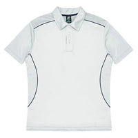 Aussie Pacific Kuranda Men's Polo Shirt 1323  Aussie Pacific WHITE/NAVY S 