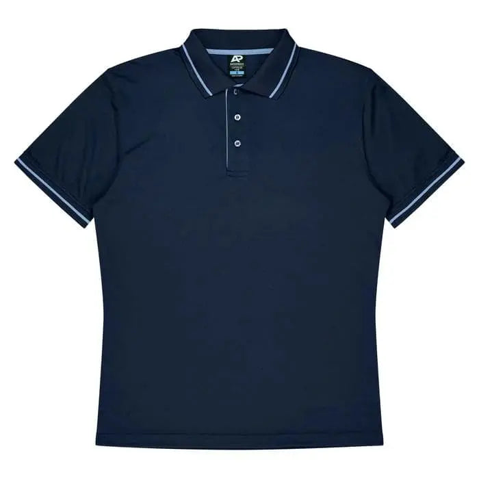 Aussie Pacific Cottesloe Kids Polo Shirt 3319  Aussie Pacific NAVY/SKY 4 