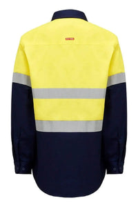 Hard Yakka Hi Vis Reflective Work Shirt Y04615 Work Wear Hard Yakka   
