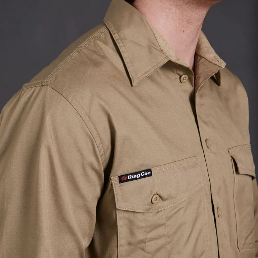 KingGee Workcool 2 Shirt Long Sleeve K14820 - City Workwear