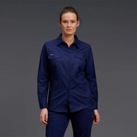 KingGee Women's Workcool 2 Shirt Long Sleeve K69880 - City Workwear