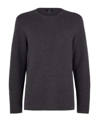 NNT Corporate Wear Charcoal / S NNT Long Sleeve Knit Jumper CATE38