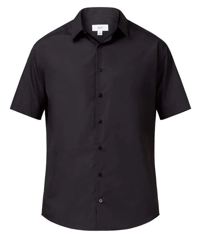 NNT Corporate Wear Black / 37 NNT Short Sleeve Shirt CATJ8X
