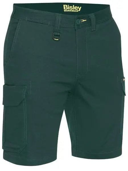 Bisley Stretch Cotton Drill Cargo Short BSHC1008 - City Workwear