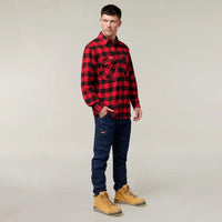 Hard Yakka Long Sleeve Check Flannel Shirt  Y07295 - City Workwear