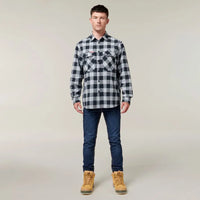Hard Yakka Long Sleeve Check Flannel Shirt  Y07295 - City Workwear