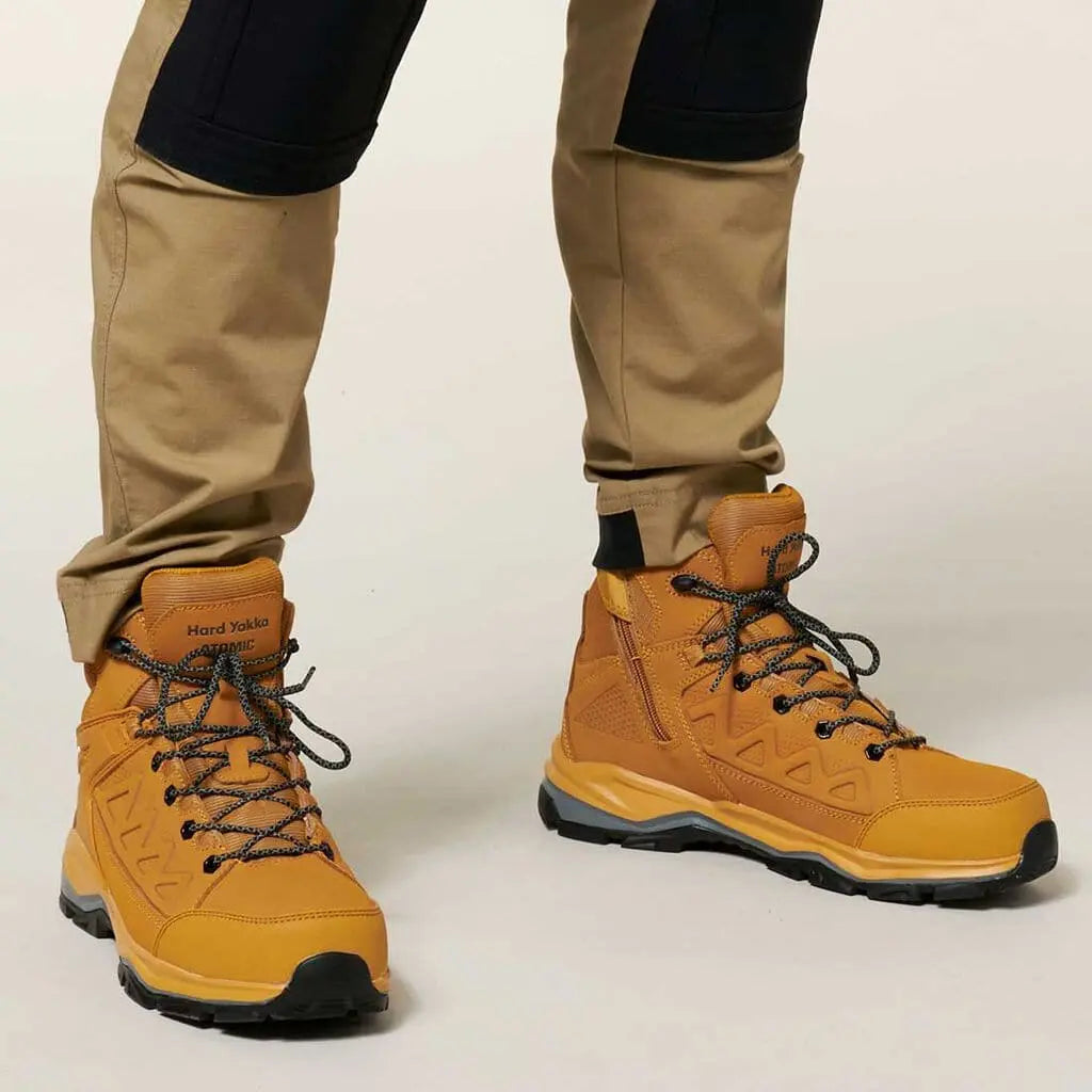 Hard Yakka Atomic Hybrid Side Zip Boot  Y60280 - City Workwear